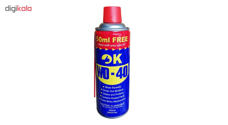 اسپری روان کننده و زنگ بر اوکی مدل WD-40 حجم 450 میلی لیتر