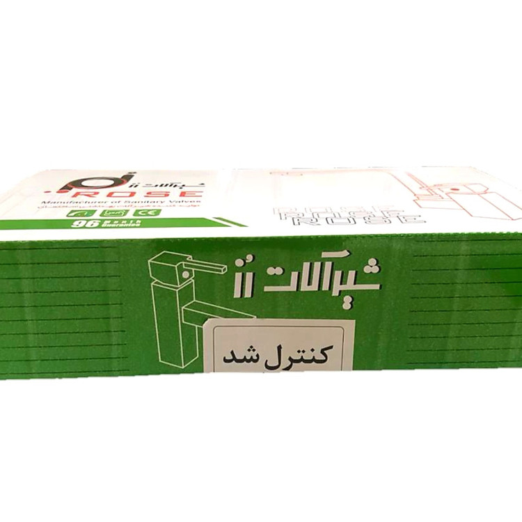 شیر سرویس بهداشتی شیرالات رز مدل قاجاری به همراه شلنگ