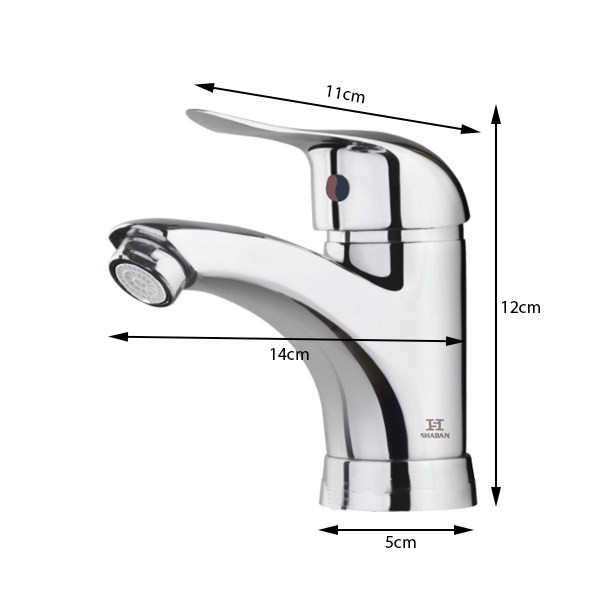 ست شیرآلات شادان مدل FR-CR6X مجموعه 5 عددی