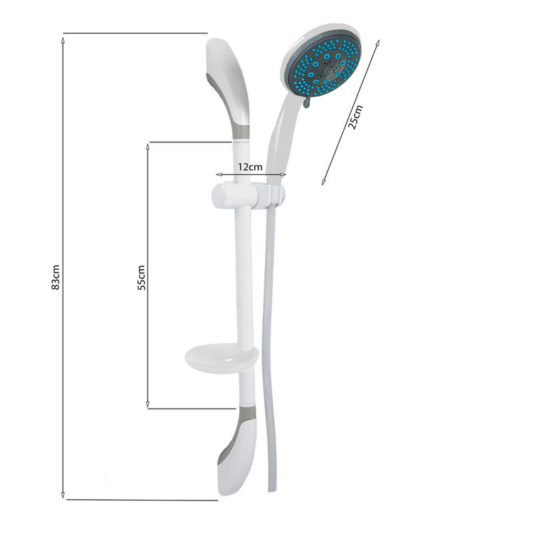 ست شیرآلات پادرا مدل آلفا پلاس کد Wh-CR-5X مجموعه 5 عددی