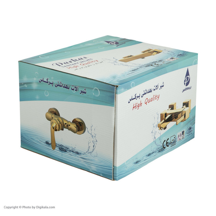 شیر سرویس بهداشتی پرکاس مدل آرچر کد 03