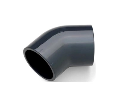 زانو 45 درجه چسبی UPVC سایز20