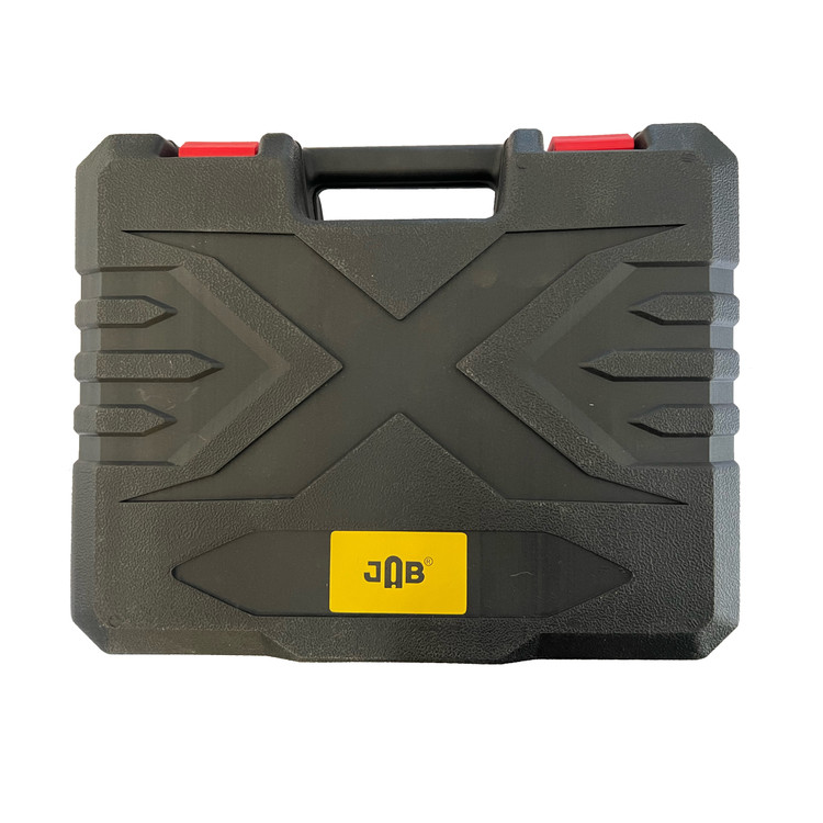 دریل پیچ گوشتی شارژی چکشی جاب مدل JB-5690 B مجموعه 45 عددی