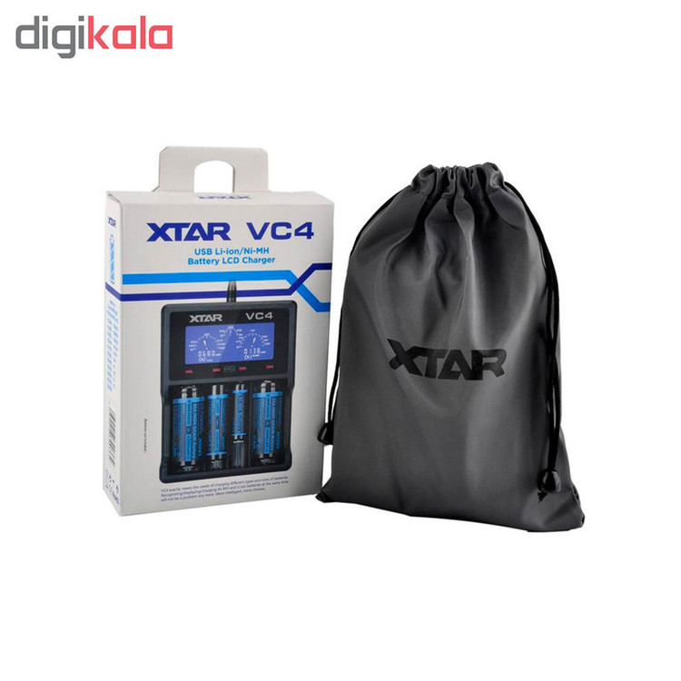 شارژر باتری اکستار مدل VC4