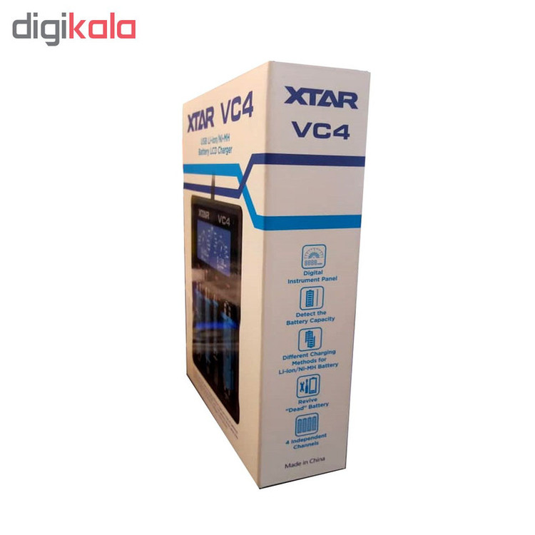 شارژر باتری اکستار مدل VC4