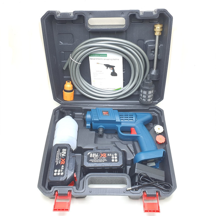 کارواش و سمپاش شارژی باس مدل LIFE-STYLE-88V مجموعه 10 عددی