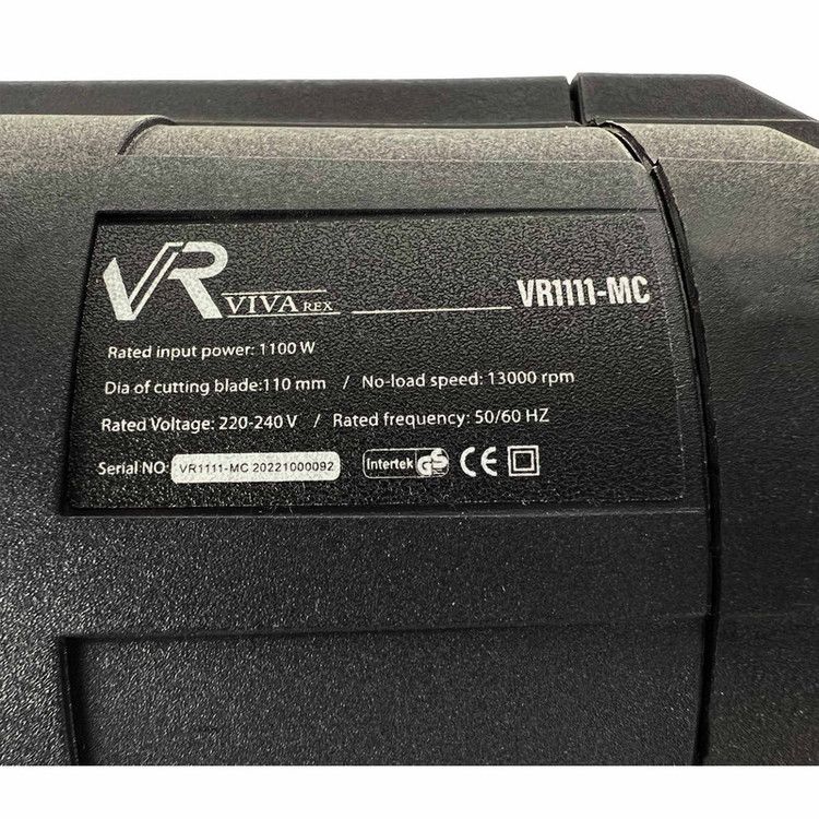 شیار زن تک تیغ 1100 وات ویوارکس مدل VR1111-MC
