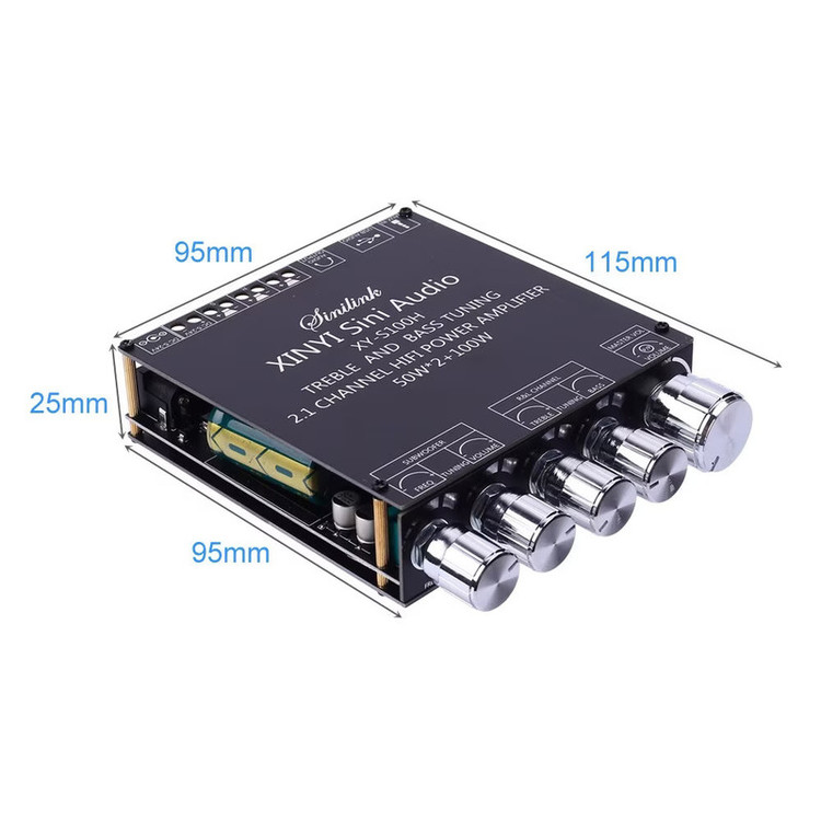 ماژول آمپلی فایر بلوتوثی مدل 200w_Tpa3116d2 کد 5vol