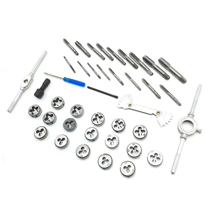 مته حدیده قلاویز مدل NC&NF.NPT مجموعه 40 عددی