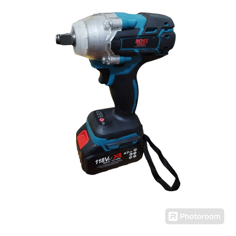 آچار بکس شارژی باس مدل 118vf4ah-brushless مجموعه 26 عددی