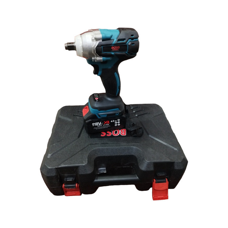 آچار بکس شارژی باس مدل 118vf4ah-brushless مجموعه 26 عددی