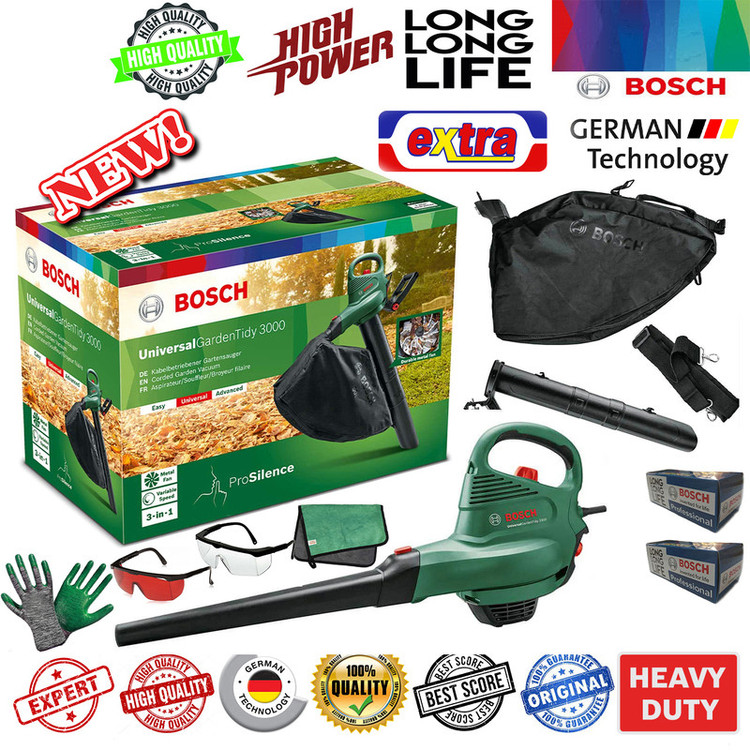 دستگاه دمنده و مکنده بوش مدل UNIVERSAL 3000 مجموعه 6 عددی