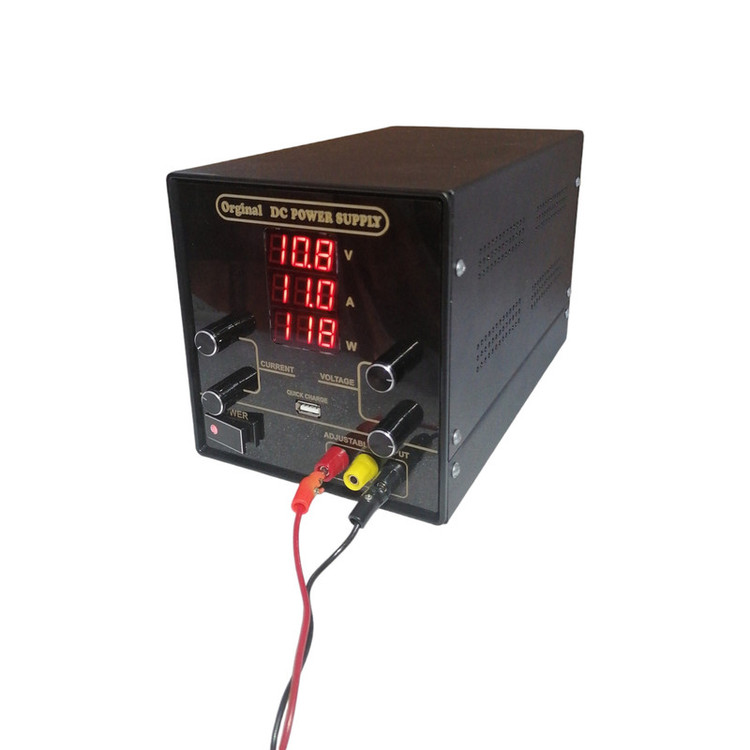منبع تغذیه الکتریکی 30 ولت 10 آمپر مدل HTX-3010