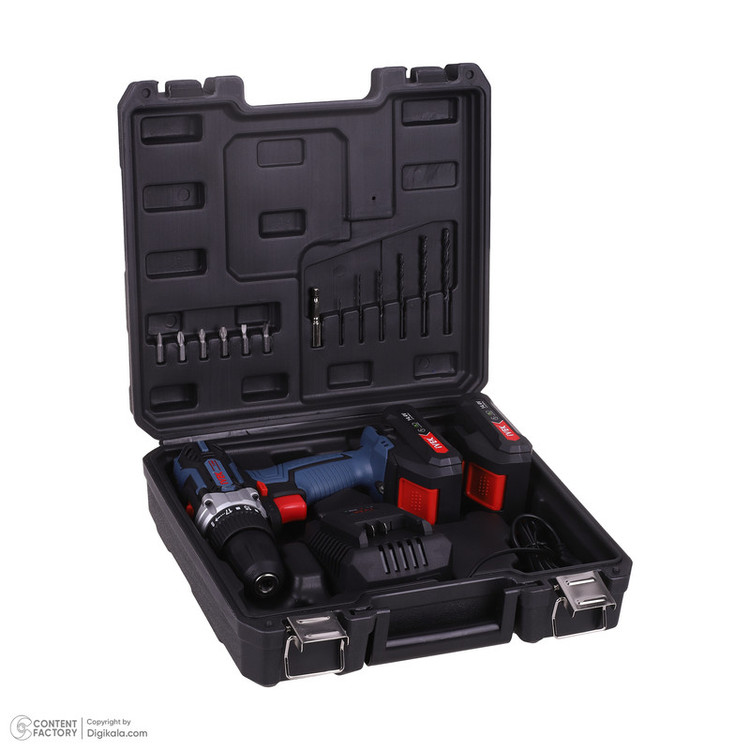 دریل پیچگوشتی شارژی لیتیوم ایوک مدل K-7214v