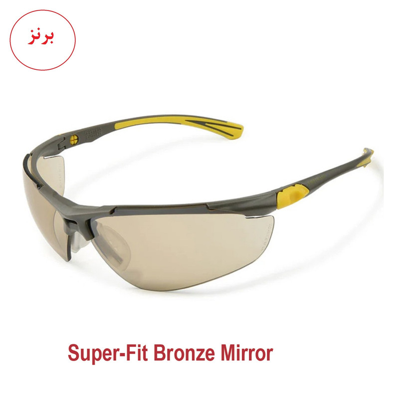 عینک ایمنی مدل مهندسی اسپرت SUPER FIT