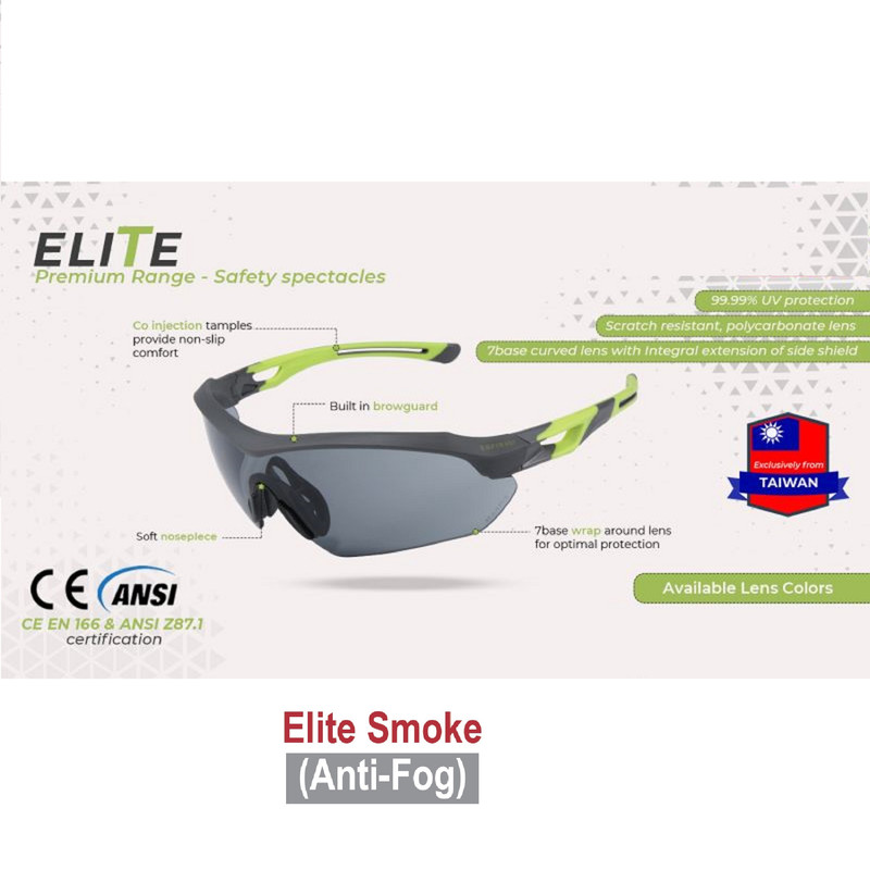 عینک ایمنی مدل مهندسی اسپرت ELITE