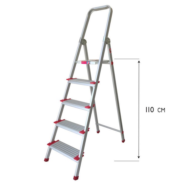 نردبان 5 پله پهن آلوپات مدل STEP5