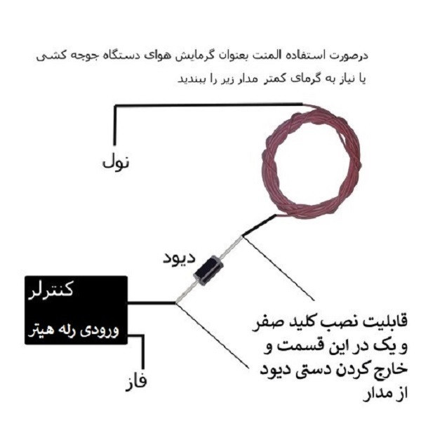 المنت گرمایش از کف مدل 220V7M