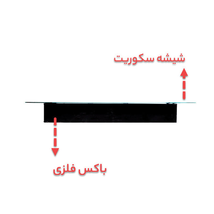 شومینه دیواری برقی شومینه بیستون مدل B.E_200_L4