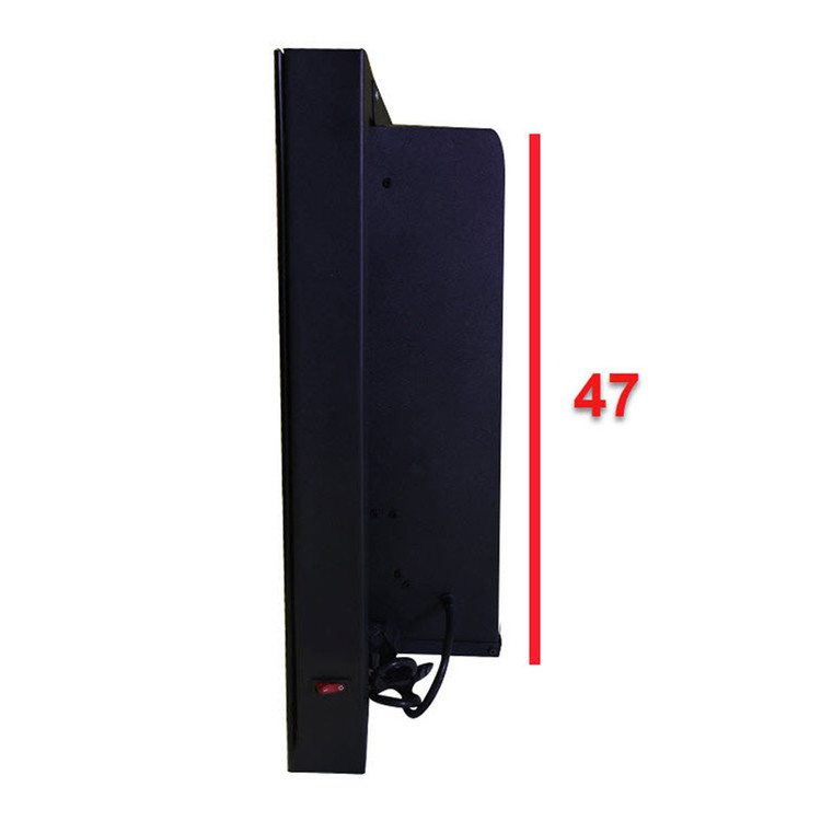 شومینه دیواری برقی شومینه بیستون مدل H.C_190_T_L4.bs