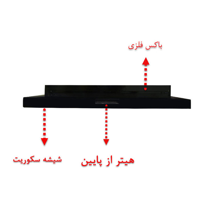شومینه دیواری برقی شومینه بیستون مدل H.C_190_T_L4.bs