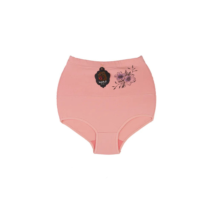 شورت اسلیپ زنانه کتان گنی طرح گل دار نارین نارین نخی سایز XL و 2XL