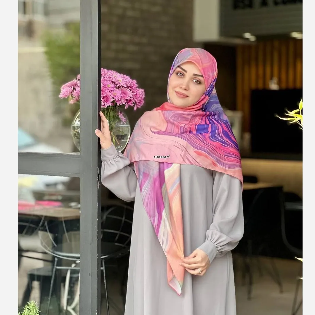 روسری طرح آلما نخ کاستوم سایز 140