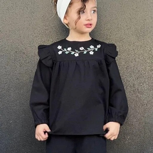 شومیز دخترانه شانتون نخ