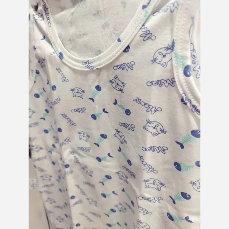 ست رکابی وشورت پیشی وماهی 😺🐟
