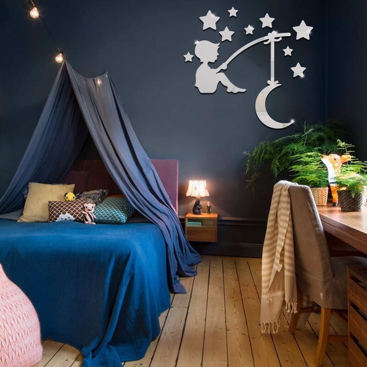 آینه آتریکس مدل ماه کد Boy and Moon-S 10