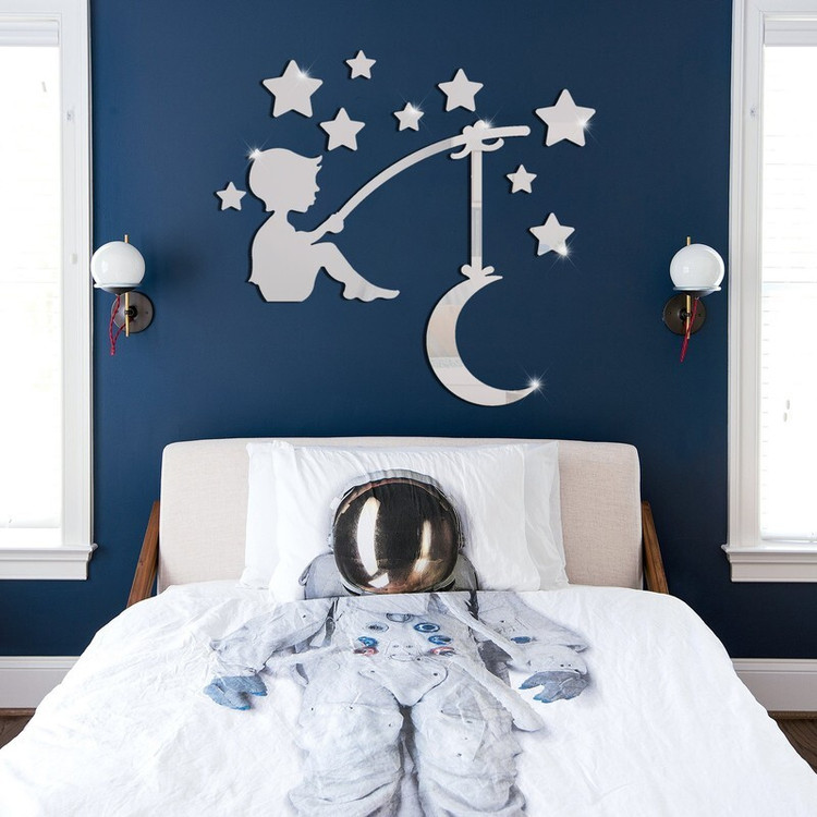 آینه آتریکس مدل ماه کد Boy and Moon-S 10