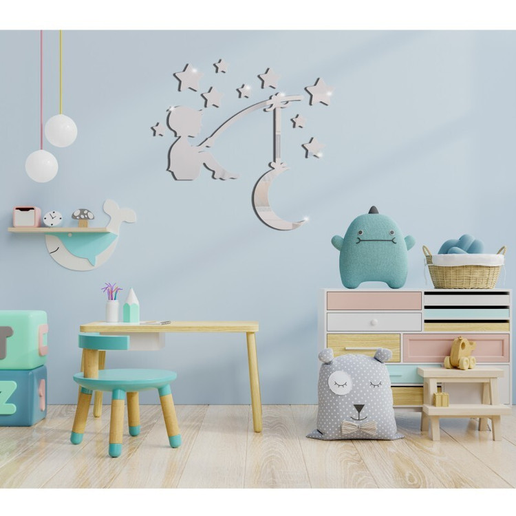 آینه آتریکس مدل ماه کد Boy and Moon-S 10