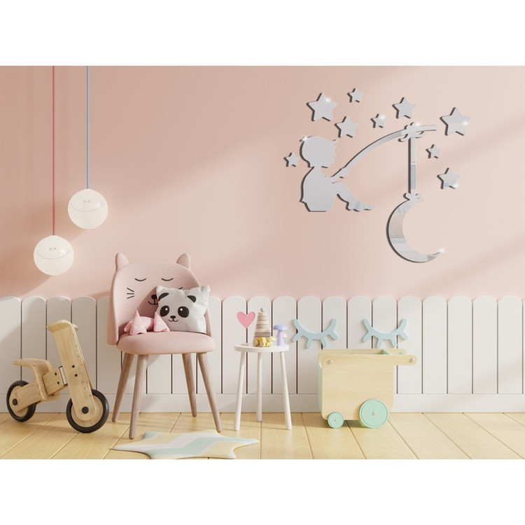 آینه آتریکس مدل ماه کد Boy and Moon-S 10