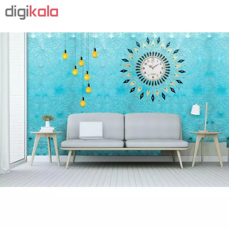 ساعت دیواری آتریکس مدل خورشیدی کد A403