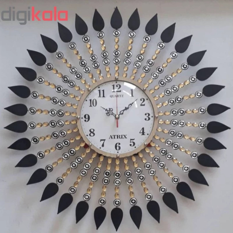 ساعت دیواری آتریکس مدل خورشیدی کد A318