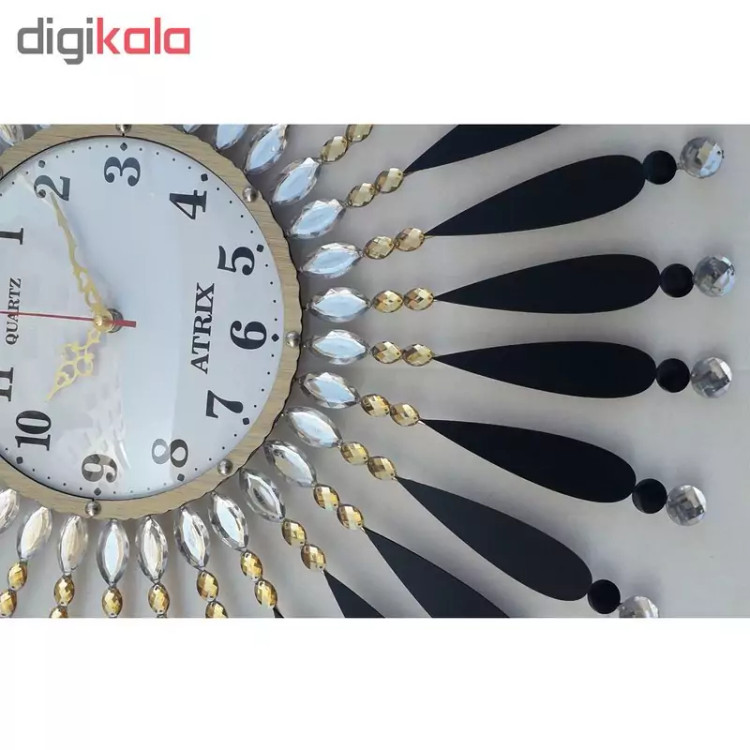 ساعت دیواری آتریکس مدل خورشیدی کد A314