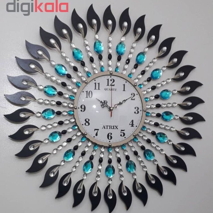 ساعت دیواری آتریکس مدل خورشیدی کد A334