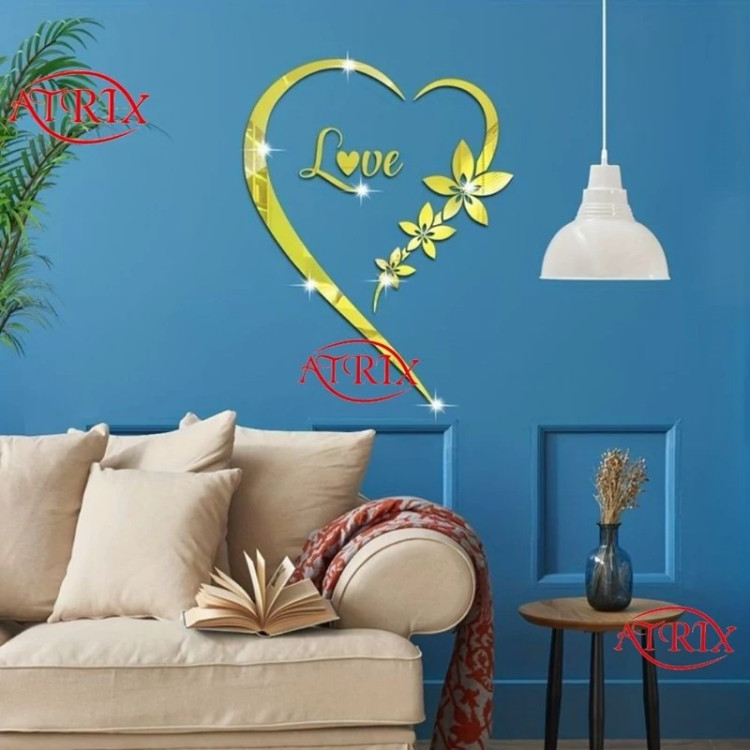 آینه آتریکس مدل love کد MD295