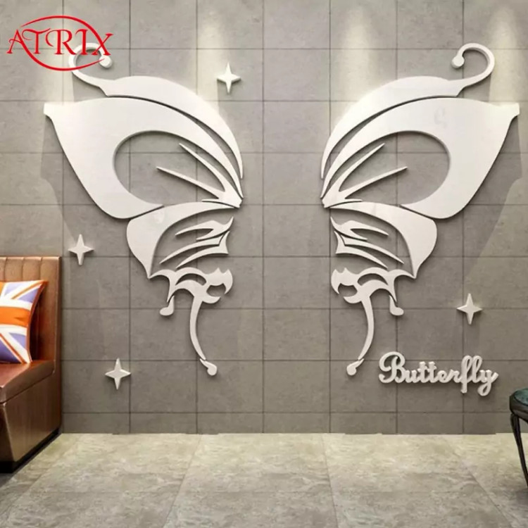 آینه آتریکس مدل Butterfly کد MD238 سایز نصب 100 سانتیمتر
