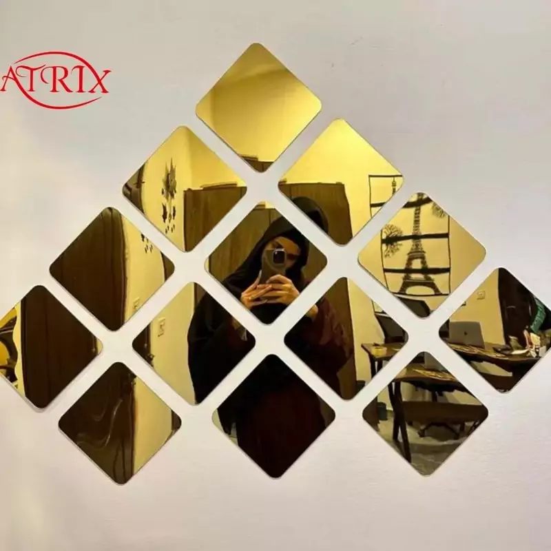 آینه آتریکس مدل مربع کد MD148