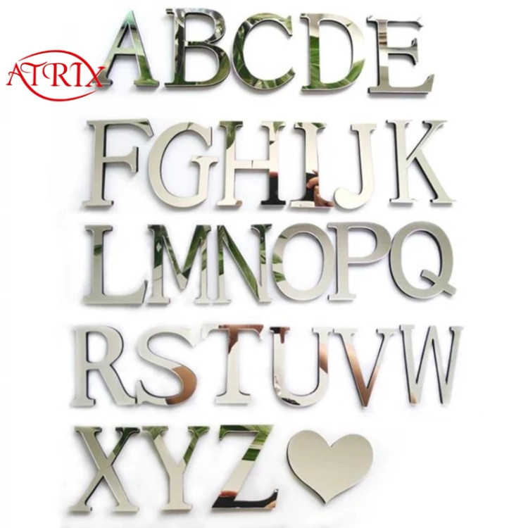 حروف انگلیسی از Aتا Z (سفارشی تعداد و نوع حروف ) کد MD134