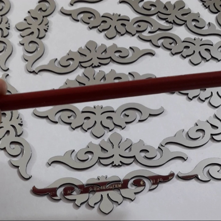 آینه ی کلید و پریز آتریکس کد ST06 بسته 20 عددی