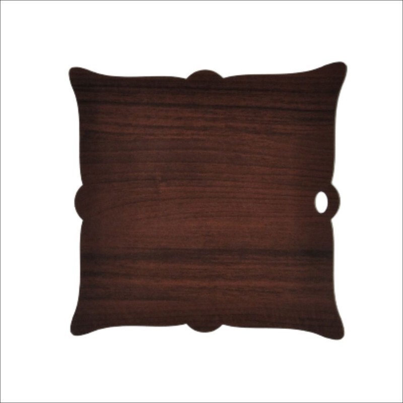 زیره کیک مدل چهار گوشه ks4 سایز 20 cm بسته 5 عددی