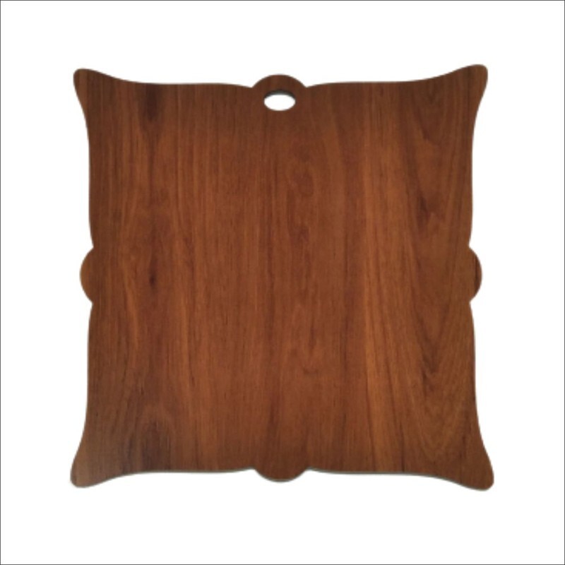 زیره کیک مدل چهار گوشه ks4 سایز 20 cm بسته 5 عددی