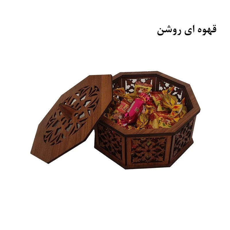 شکلات خوری آتریکس مدل چوبی مدل H