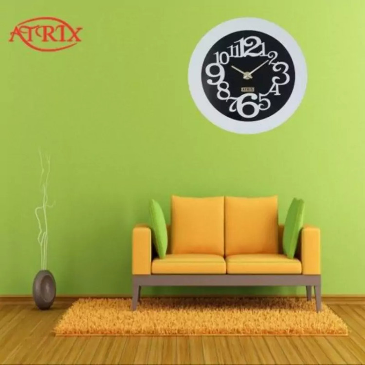 ساعت دیواری چوبی گرد آتریکس