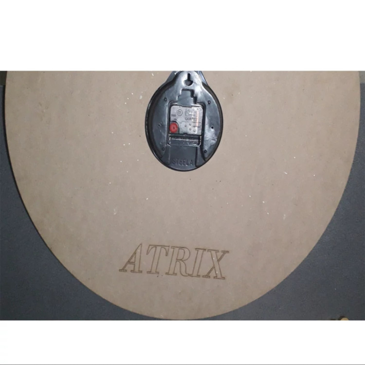 ماکت ساعت دیواری آتریکس مدل چوبی کلاسیک کد c02