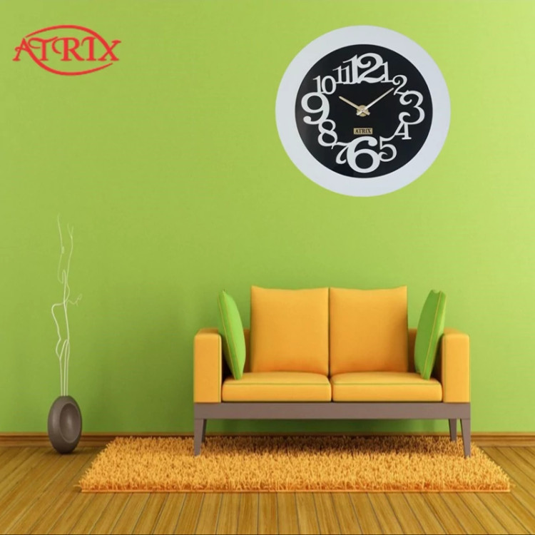 ماکت ساعت دیواری آتریکس مدل چوبی کلاسیک کد c02