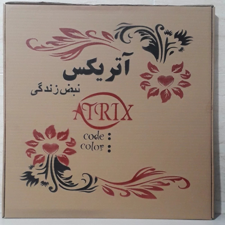 ساعت دیواری آتریکس مدل فانتزی خورشیدی کد A315