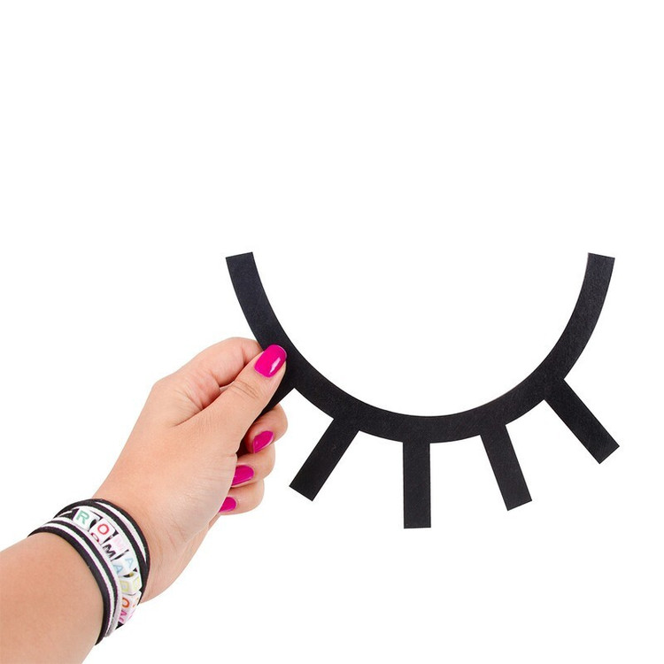 استیکر مدل چوبی طرح پلک کد 4055 مجموعه 2 عددی